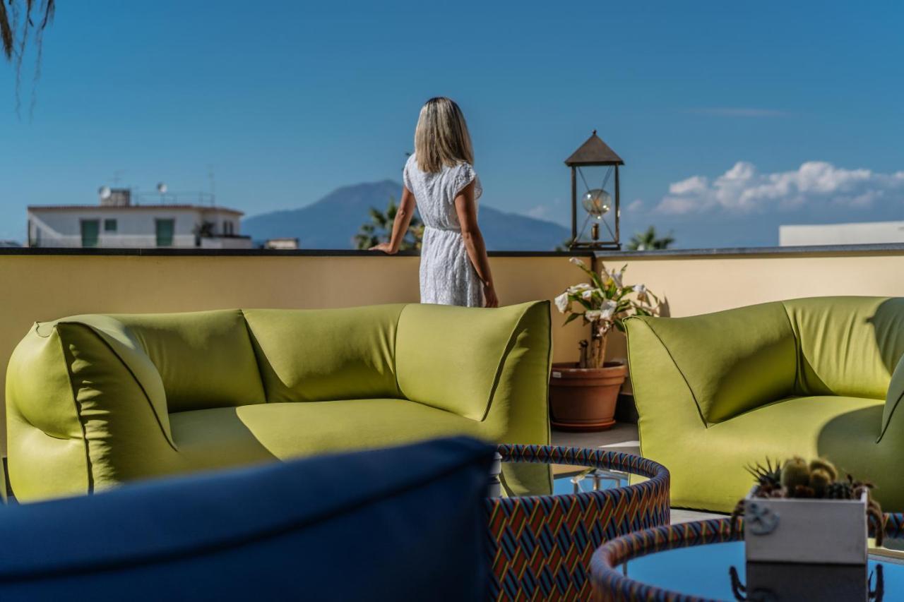 Don Giulio Luxury Home Jacuzzi Vico Equense Exteriör bild